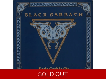 Black Sabbath ‎– Feels Good To Me - UK  Limited Edition 3 Track 12" Black Vinyl In Gatefold Sleeve